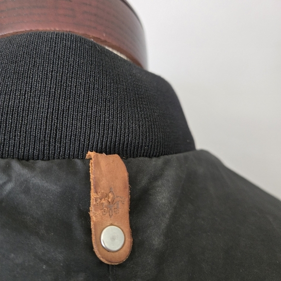 Mackage Black BomberJacket With Leather Trim. Size XXS - Picture 9 of 16